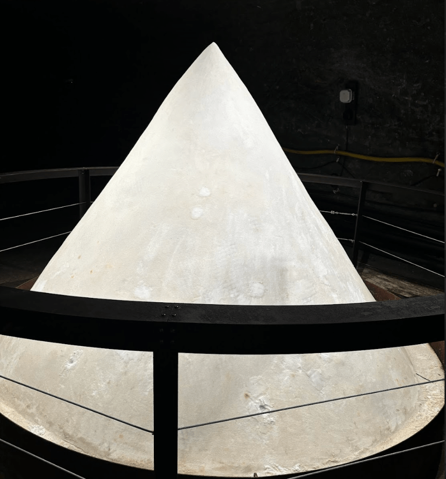 A heap of salt in Salzwelten Salzburg