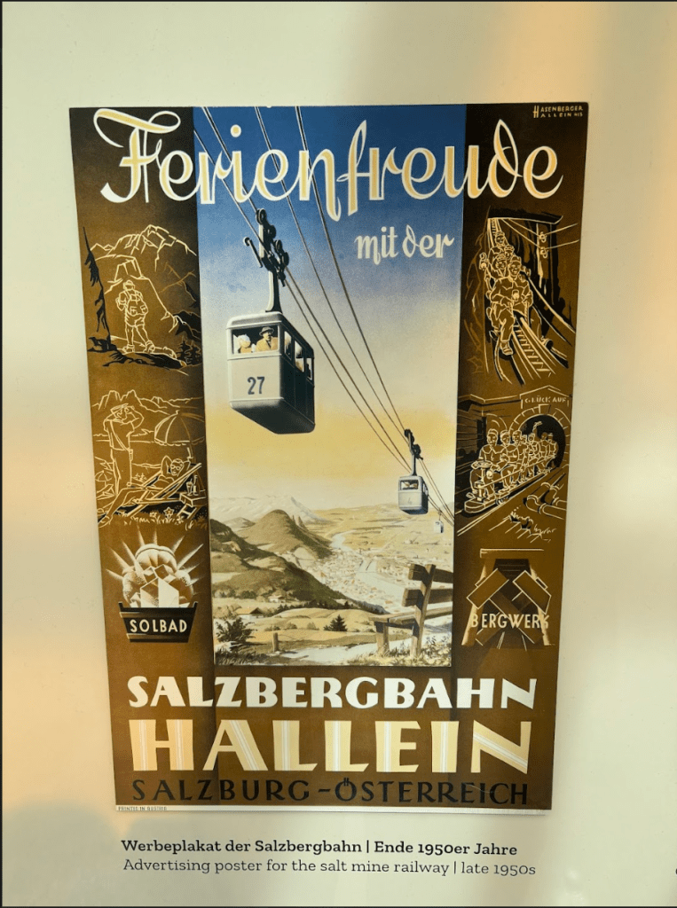 Poster of the Salzbergbahn Hallein